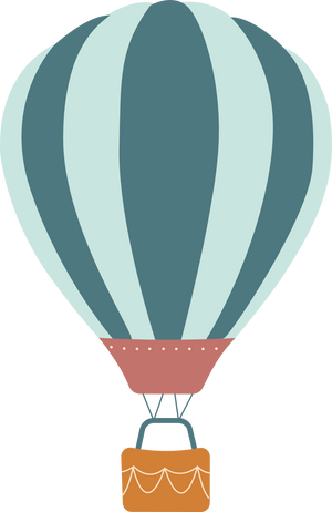 hot air balloon illustration
